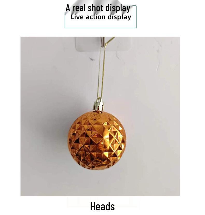 Multi-colored Christmas Tree Ornament Set - Small & Large Balls 2025 Hong Kong Love