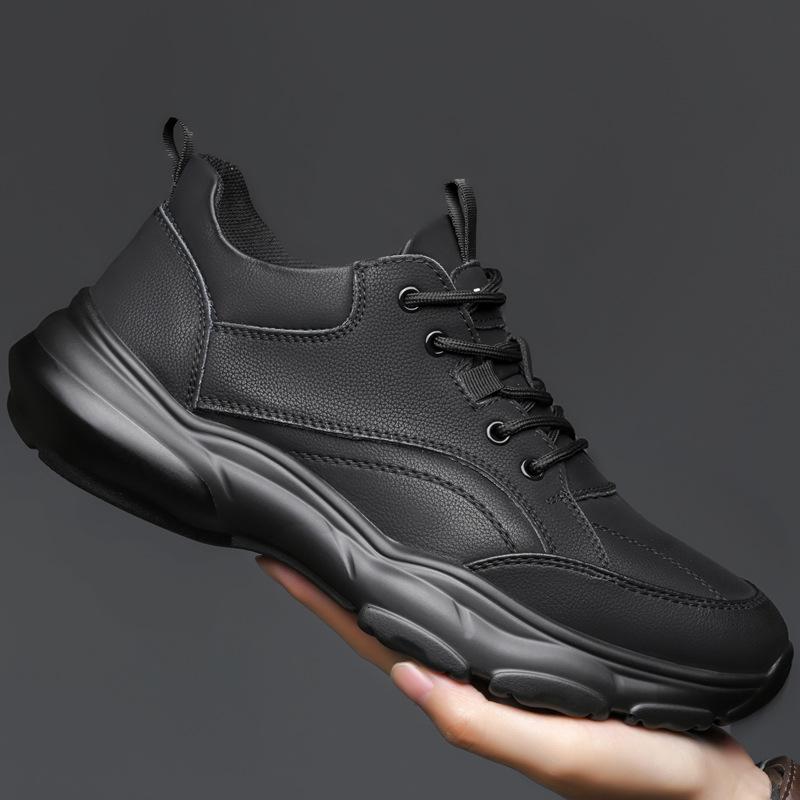 Men's shoes autumn and winter breathable waterproof and non-slip chef shoes men's trend versatile sports and leisure shoes