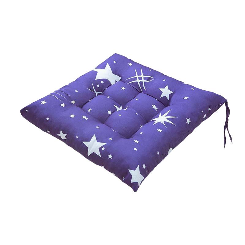 1PC Ultra Weiche Leinen Stuhl Kissen Sitzkissen Sitz Pad Mit Krawatten Auto Sitz Matte Dicke Wohnzimmer