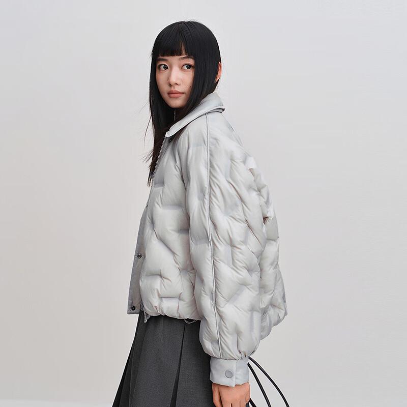 LEDING Women's Winter Down Shirt Jacket