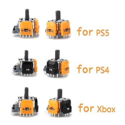 Replacement Hall Electromagnetic 3D Analog Joystick High Precision Hall Effect Thumb Sticks Joystick Rocker for PS4/PS5/Xbox One