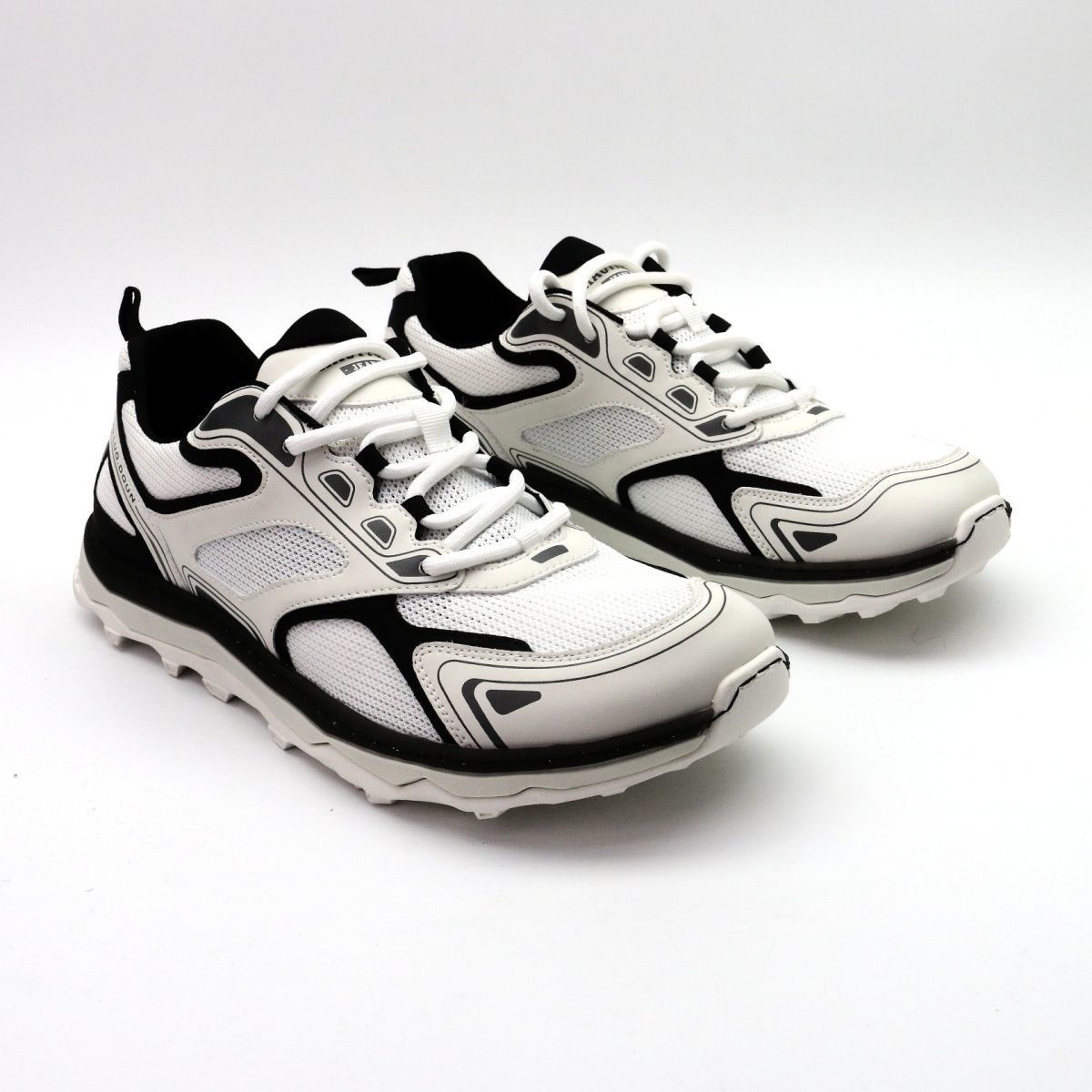 

Обувь мужская дышащая спортивная повседневная обувь весна и осень 2025 новые повседневные туфли для доски мужские сетчатые туфли модные мужские 39 белый