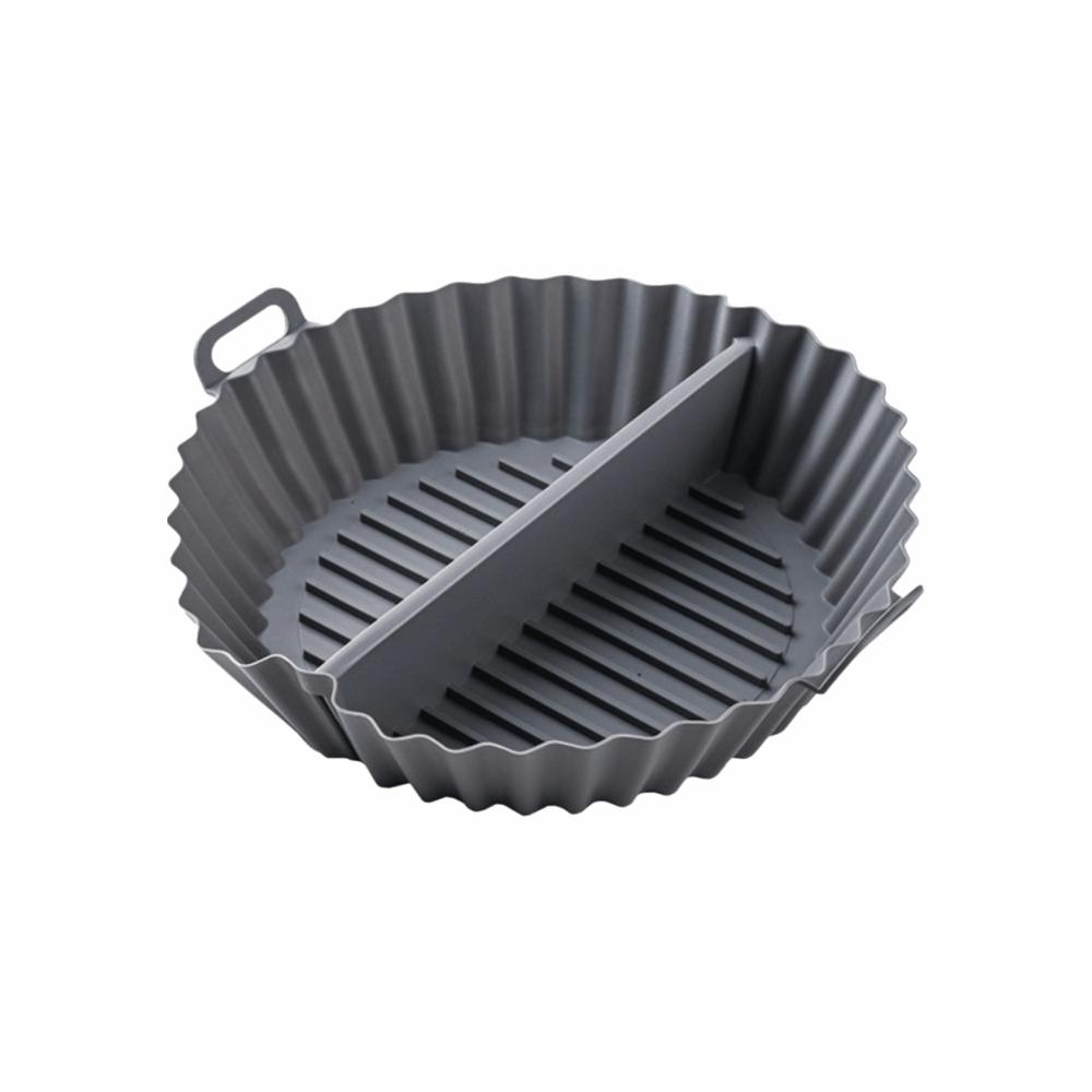 

Round Air Fryer Basket Mat Silicone Air Fryer Liner Accessories Silicone Baking Tray Mold Pizza