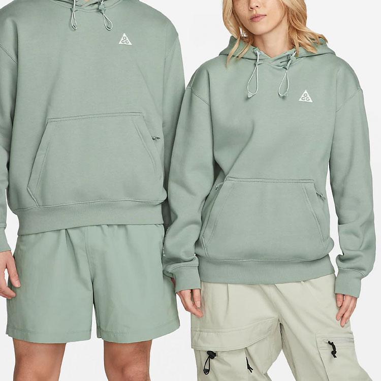 Nike ACG Men's Fleece Pullover Hoodie Green DZ3393-330