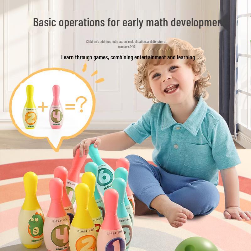 Kids' Bowling Set: Indoor & Outdoor Game for Educational and Parent-Child Fun