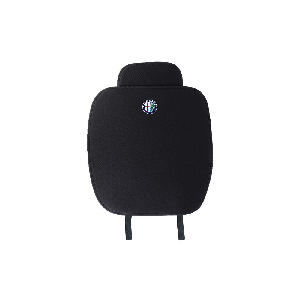 

For Alfa Romeo For Alfa Romeo Sportiva Tonale Giulietta 147 Duetto 1PCS Black Car Seat Cover Soft Cloth Anti-Slip Seat Cushion A