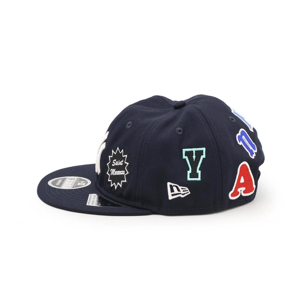 NEW ERA x SAINT Mxxxxxx x MLB Retro Crown 9Fifty New York Yankees Marine