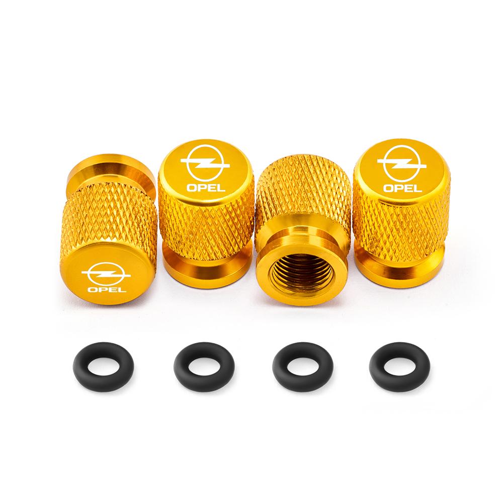 Car Wheel Tire Valve Caps Tyre Stem Covers Airdust Waterproof For Opel Insignia Astra H G J Antara Vectra Vivaro Corsa Zafira
