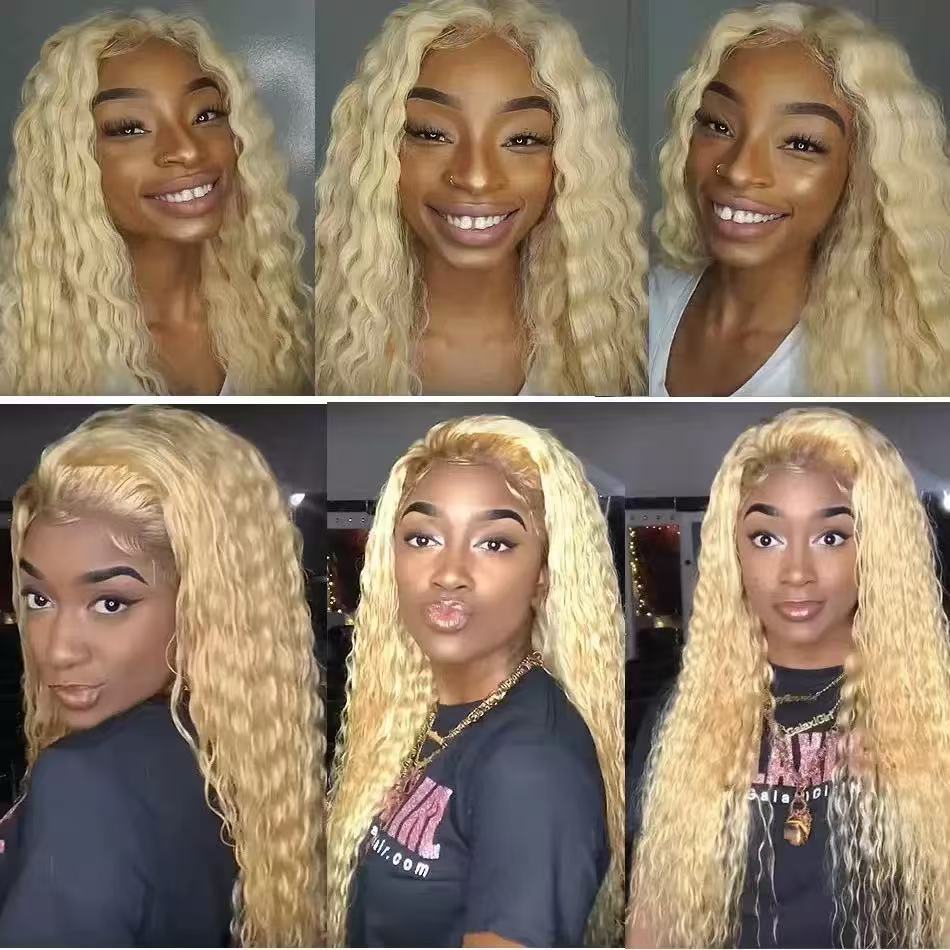 Small Curly Wig European American Women's Fluffy African Hair Winding Tube High Temperature Silk Short