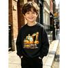 1 pièce Happy Digger: Le Sweat à Col Rond Joyeux Excavateur pour Garçons,