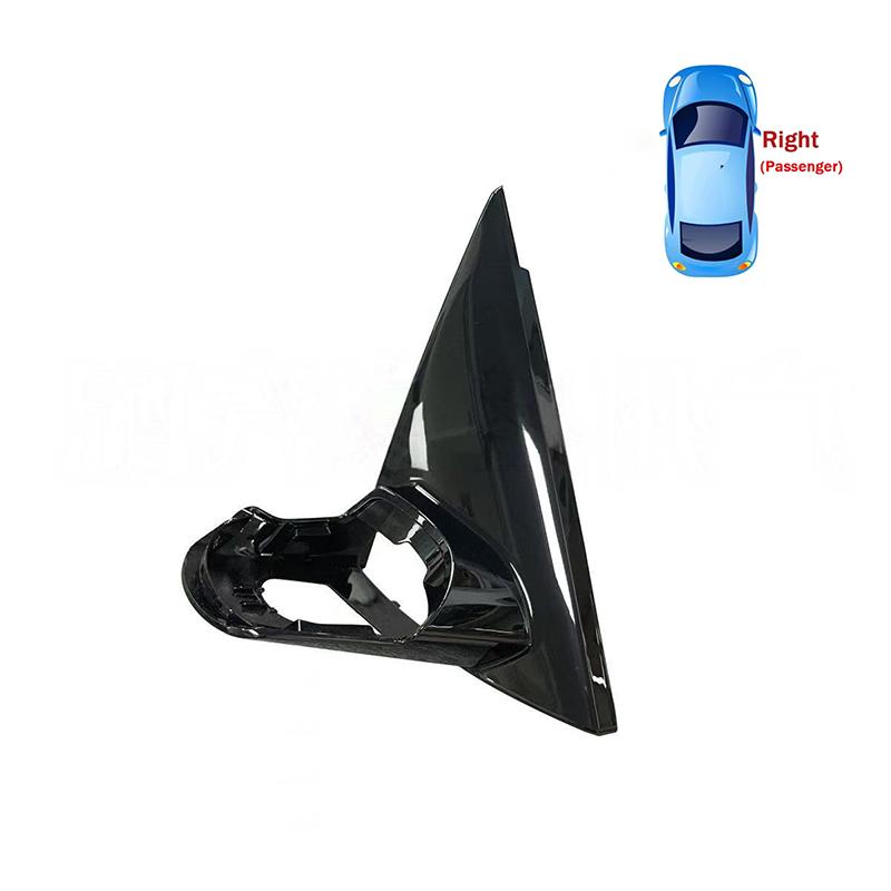 

for BMW X3 G01 2017 2018 Black Front Window Triangle Trim Plate Garnish Cover Panel Mirror Base Holder Bright black Right