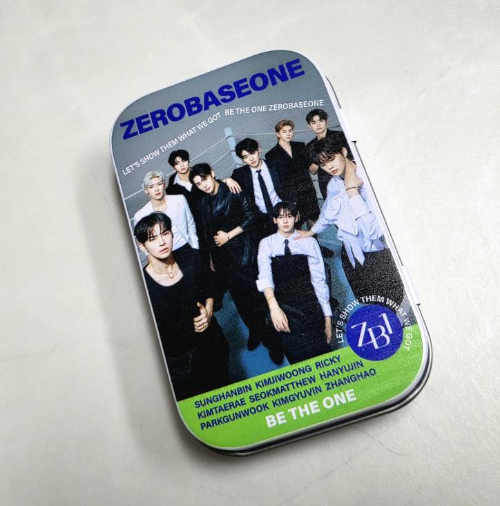 ZEROBASEONE ZB1 Tin Case Photo Card Package – Collectible K-pop Merchandise