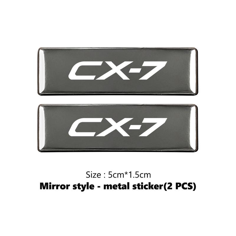 For Mazda Car Body Sticker Badge Auto Styling Decoration Accessories 2 3 4 5 6 7 8 ATENZA Axela 323 626 RX8 CX6 CX5 CX4 YUG2