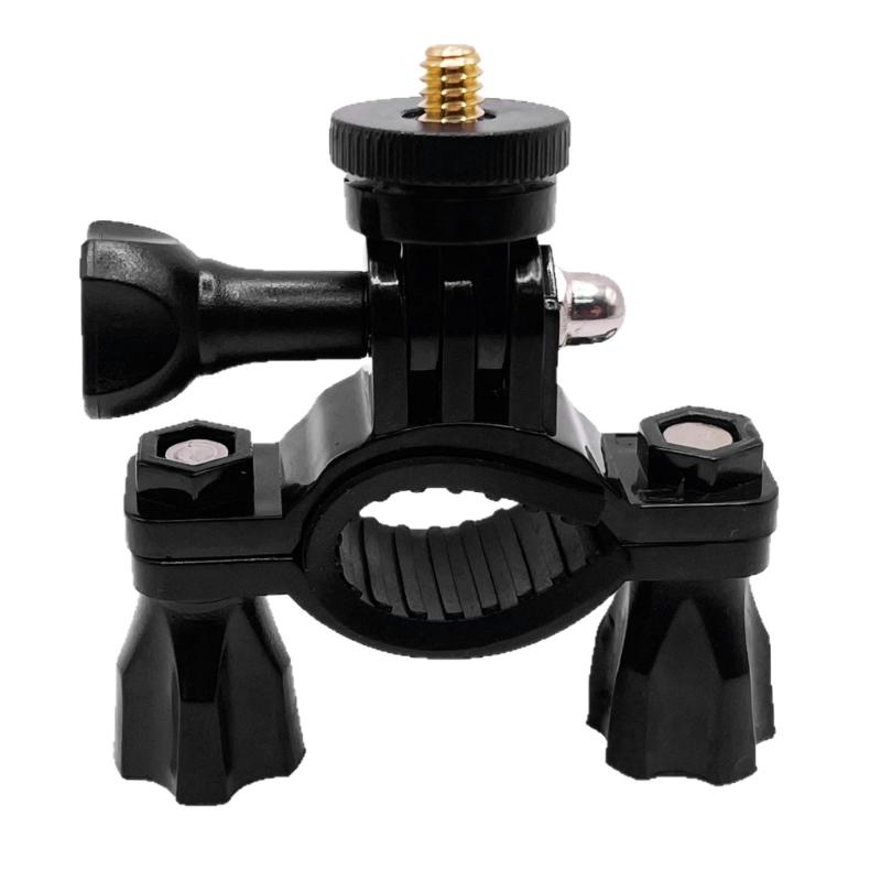 Heavy Duty 1/4Inch Screw Camera Handlebars Mount For Motorcycle Bicycles for Action Cameras Like