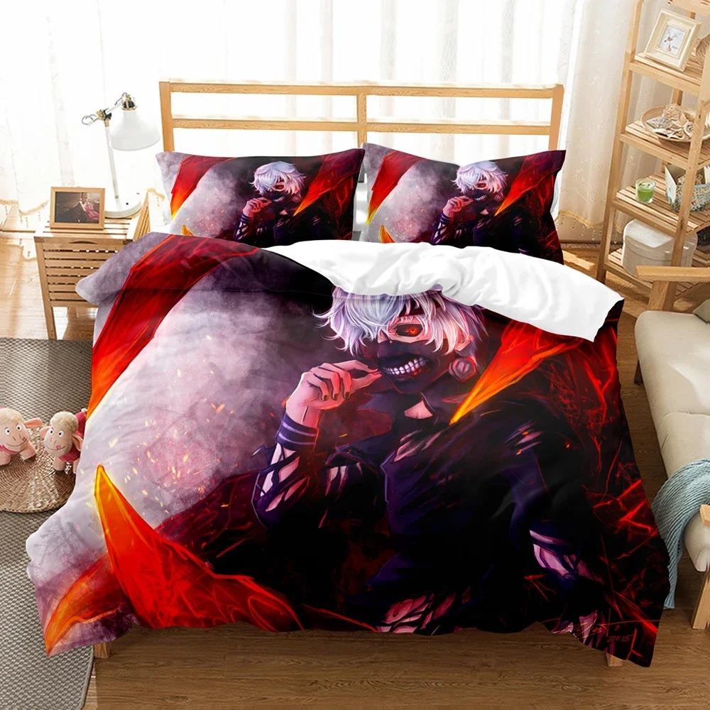 Fashion 3DTokyo Food speciesBedding Sets Duvet Cover Set With Pillowcase Twin Full Queen King Bedclothes Bed Linen Customizable