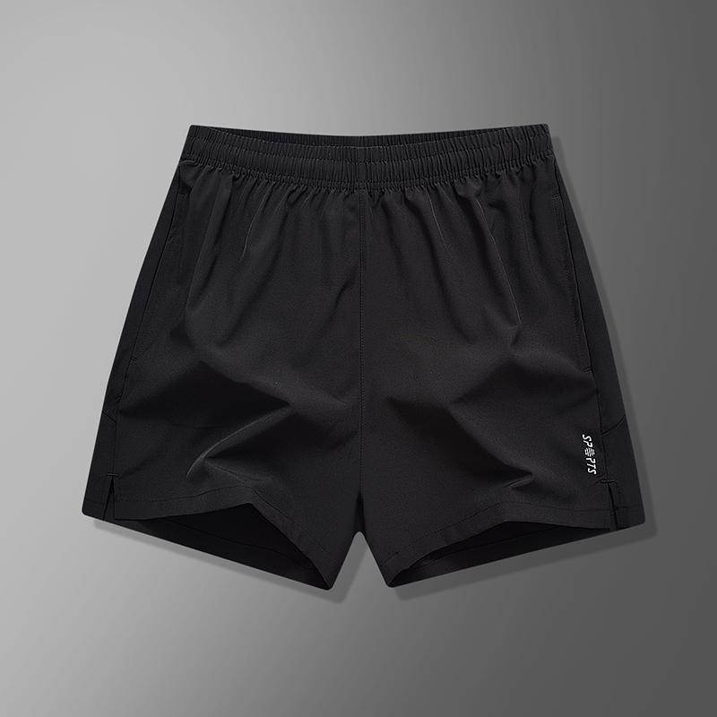 Women s Shorts, Sports Shorts, Women s Summer Loose Shorts, Quick Drying Ice Silk Casual Running And Fitness Women s Beach Shorts 2XL чёрный