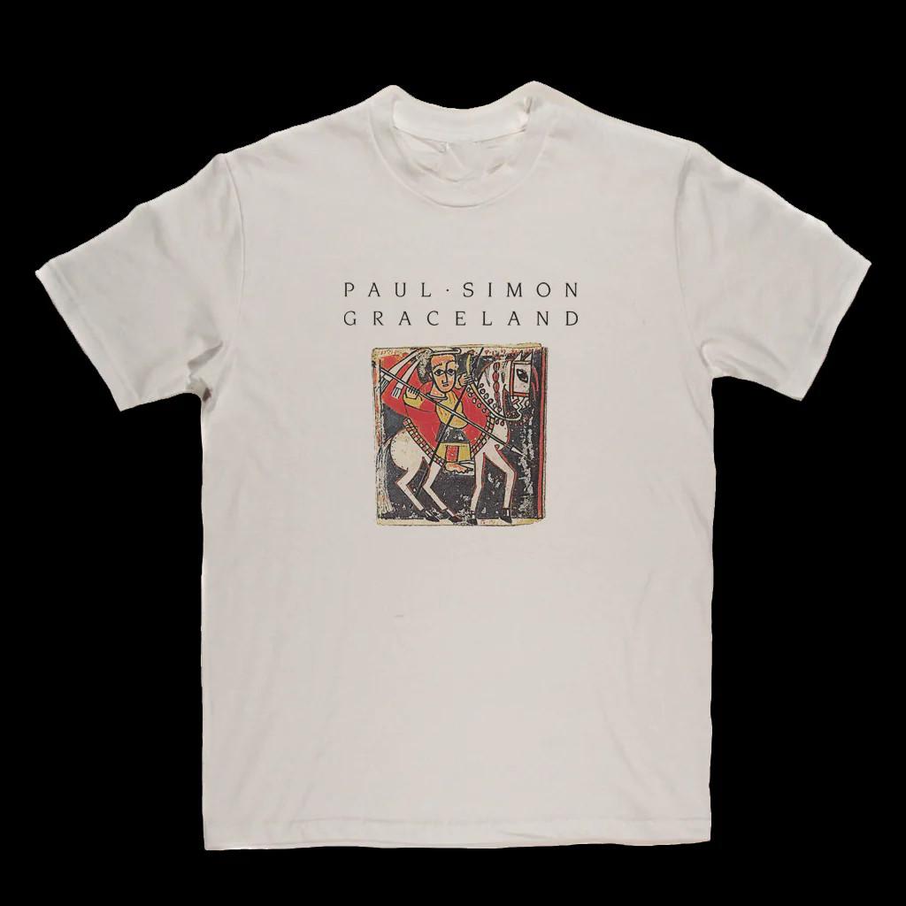 Paul Simon Graceland T Shirt Cotton White All For Men Women L