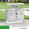Jundingying MX-YQ9504 Outdoor Stainless Steel Waste Bin