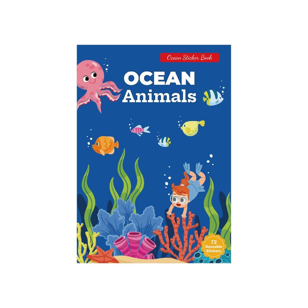 

Educational Toys DIY Paste Material Kit Paper Animals Sticker Book Children Style 8