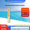 Ampulheta de Madeira para Sauna - Acessório de Vapor de 15 Minutos