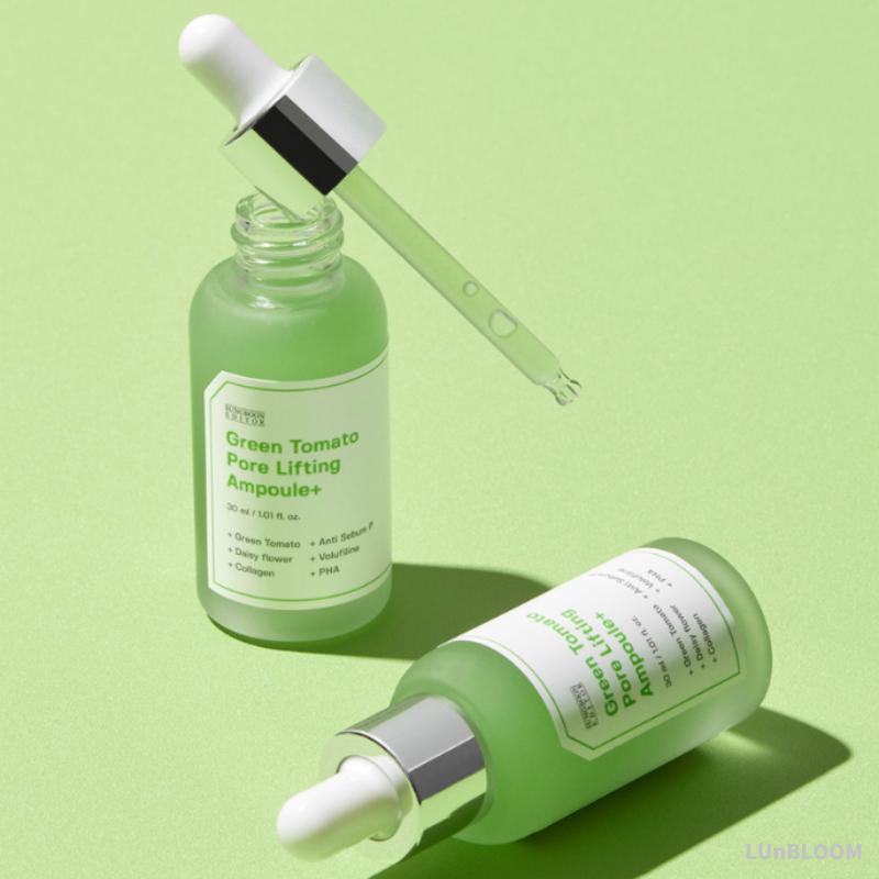 SUNGBOON EDITOR Green Tomato Pore Lifting Ampoule Plus 30ml / 75ml (+Free Gift)
