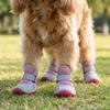 4Pcs Non-Slip Pet Net Boots Breathable Dog Paw Protectors Fashion Puppy Foot Covers All-season Use