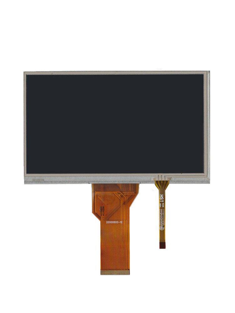 AT070TN94 Industrial LCD Display with Resistive Touchscreen for Vehicle Navigation