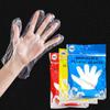 80 Stück Haushaltsreinigungshandschuhe Friseursalon Haarfärben Einweghandschuhe, Plastikfolie Schönheitssalon Transparente Handschuhe