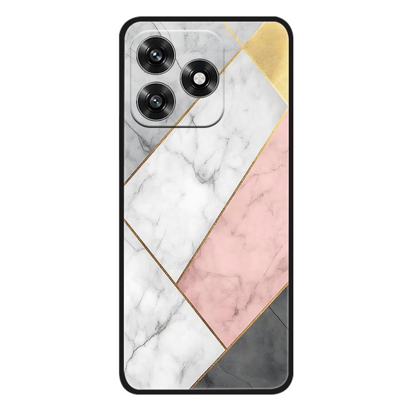 Etui do Honor X5C Plus NLA-LX1 Luksusowe Malowane Marmurem Pokrowiec Przezroczyste Silikonowe Etui Do Honor X5C X 5C HonorX5C Plus 4G Miękkie Torby