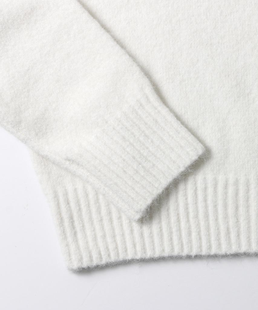 UCLA Women'S Daily Small Logo Oversized Crop Knit [Ivory] (Ub9Lk50)