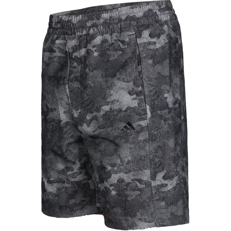 Adidas Lifestyle Casual Series Short Camo Aop Comfortable Woven Sports Shorts Men Shorts Black CV6294