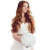 White Bridal Wedding Bouquet Artificial Rose Bouquet with Crystal Pearl for Wedding Engagement Home Decor