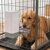 Leak-Proof Dog Water Dispenser Large Capacity Hanging Crate Water Bowl  Dog Cage