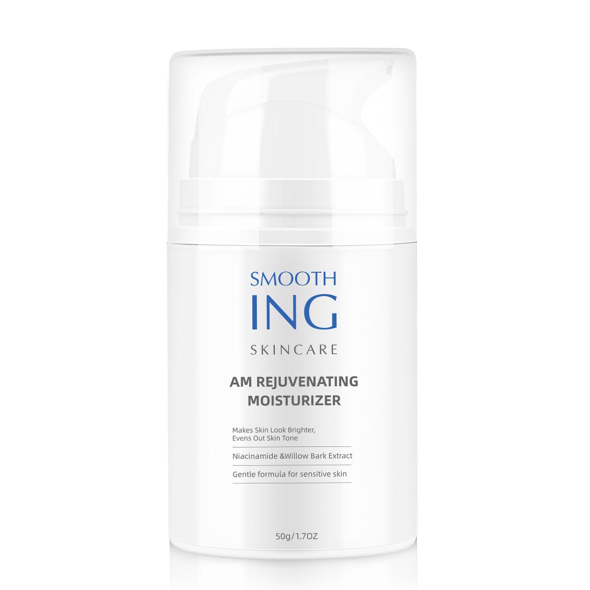 Night Renewal Moisturizer 50G Repairing and Brightening Face Cream Deep Hydration for Damaged and Sensitive Skin Jar Treatment for All Skin Types