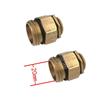 Copper Adjustable 180° Atomizing Nozzle Sprinkler for Garden Irrigation & Dust Cooling