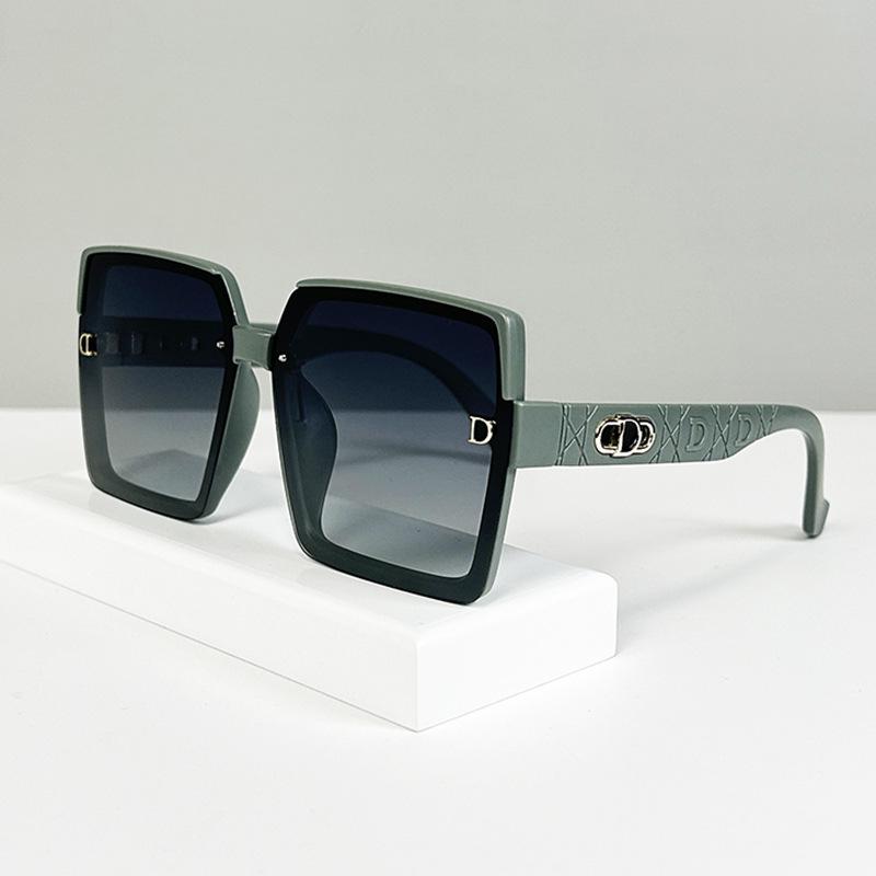 Sunglasses Female Letter D Trend Personalized Street Shot Sunglasses Uv Protection