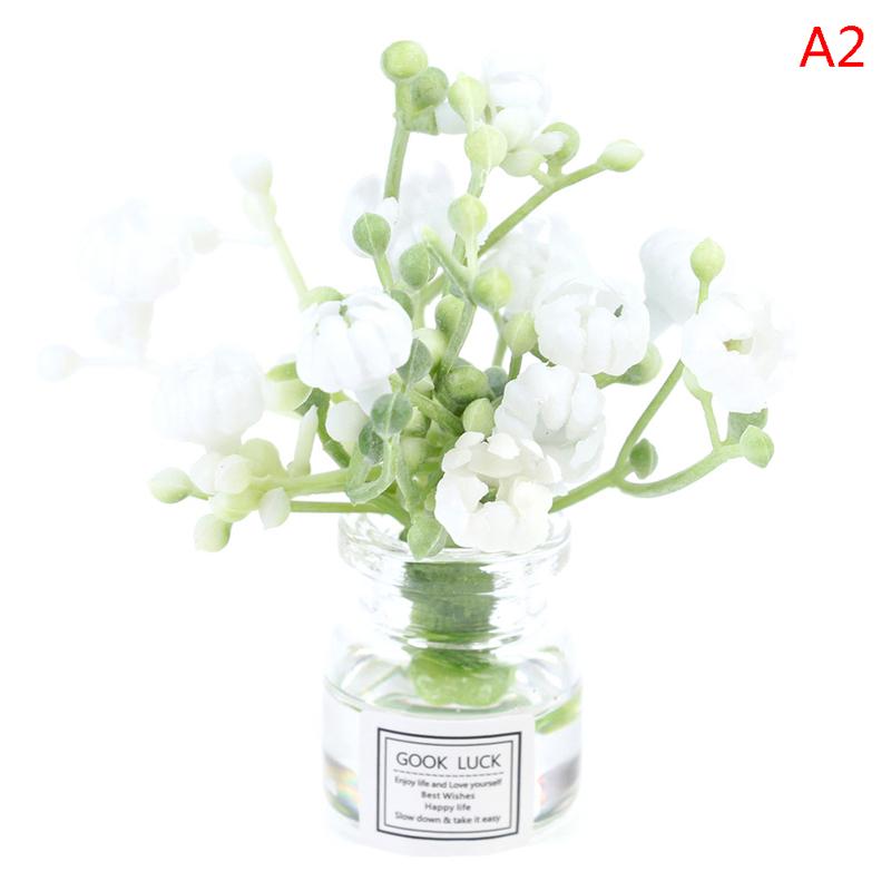 1:12 миниатюрных ваз для кукольного домика с цветами жасмина — фото 16