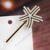 Elegant Rhinestone Hairpins Women Girls Pearl Hair Clips Pins Barrettes Accessories BB Hairclip Hairgrip Headdress