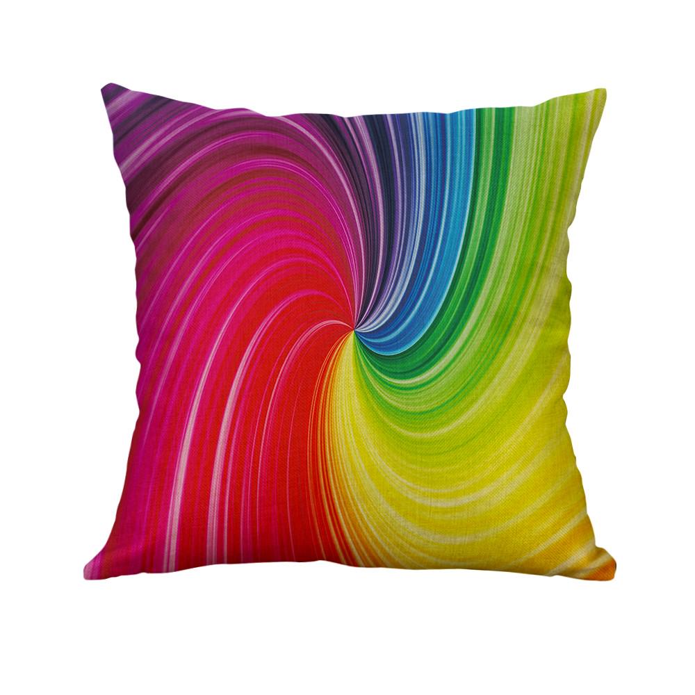 Nuevo Dynamic Ripple Vortex Siete Color Casa de almohada Nuevo Dynamic Ripple Vortex Siete Color Casa de almohada