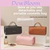 Modern Minimalist Pu Makeup Bag With Waterproof Features For Travel And Bathroom Storage