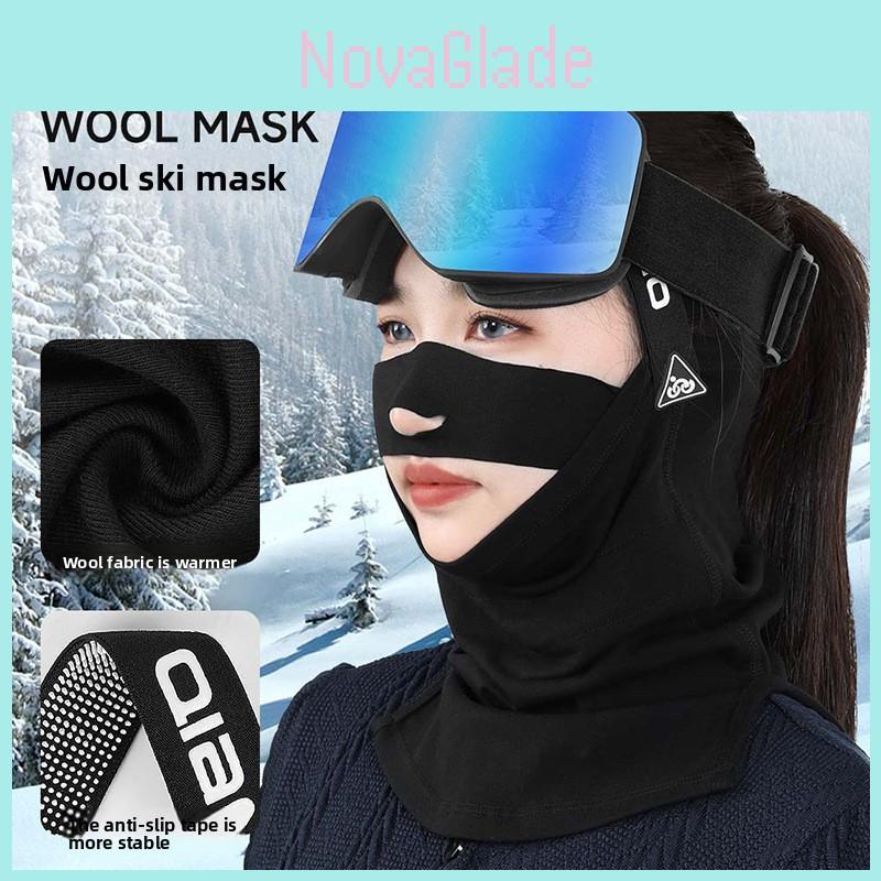 Wool Cycling Mask With Windproof Warmth For Men And Women