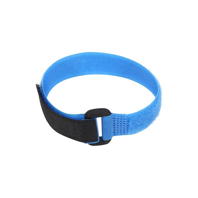 

5/10Pcs Reusable Hook Loop Cable Ties Nylon Fastening Tape Self Adhesive Cord Management Straps Wrap Organizer 5Pcs синій