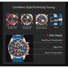 POEDAGAR Luxury Watch For Men Date Chronograph Luminous Waterproof Silicone Male Watch Fashion Sports Quartz Men's Watches