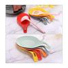 uxcell Silicone Spoon Rest, Heat Resistant Kitchen Utensil Holder for Countertop and Stovetop, Spatula Ladle Holder, 195mm x 95mm, 1 Set, Durable and