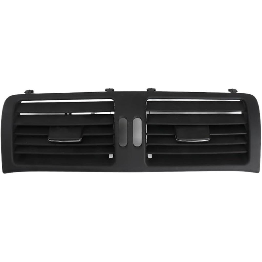 Car Front Center Dash Middle Air Conditioner AC Vent Grille Outlet Panel Compatible For Benz W251 R Class R300 R320 R350 R400 R500 (Color : Black)