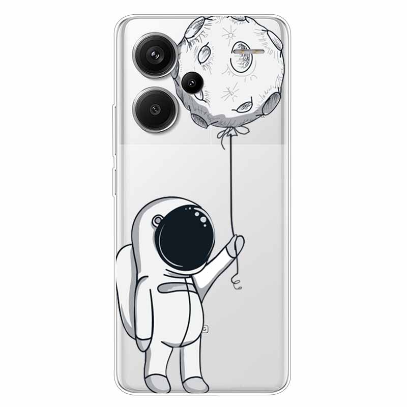 For Redmi Note 13 Pro Plus 5G Case Clear TPU Soft Back Cover for Xiaomi Redmi Note 13 Pro+ 5G Transparent Silicone Cases Funda