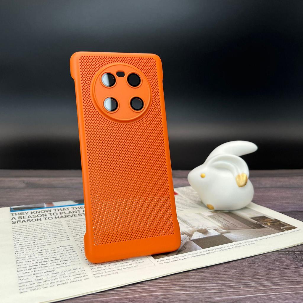 High-end Ultra-Thin Huawei Mate60 Pro Honeycomb Borderless Phone Case with Heat Dissipation - Suitable for Mate40 Pro.
