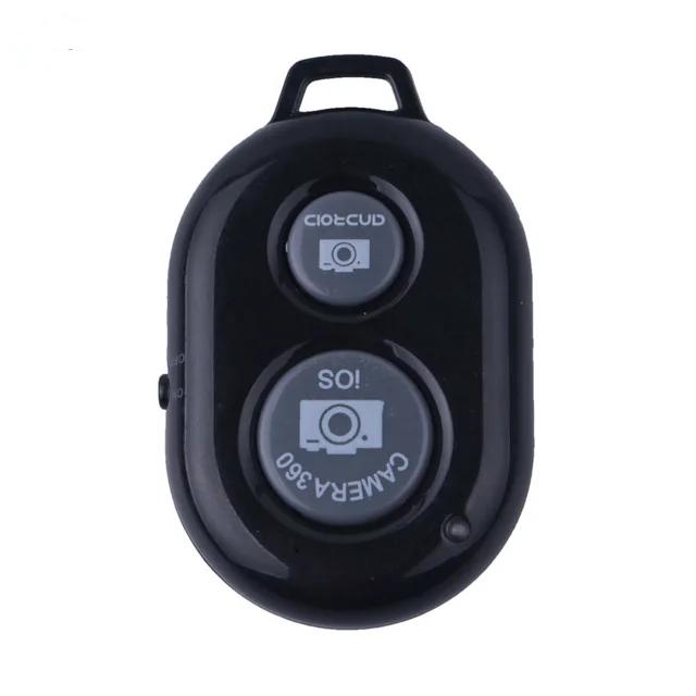 

Кнопка дистанционного управления Беспроводная связь Bluetooth Selfie Stick Shutter Self-Timer Camera для смартфона чёрный