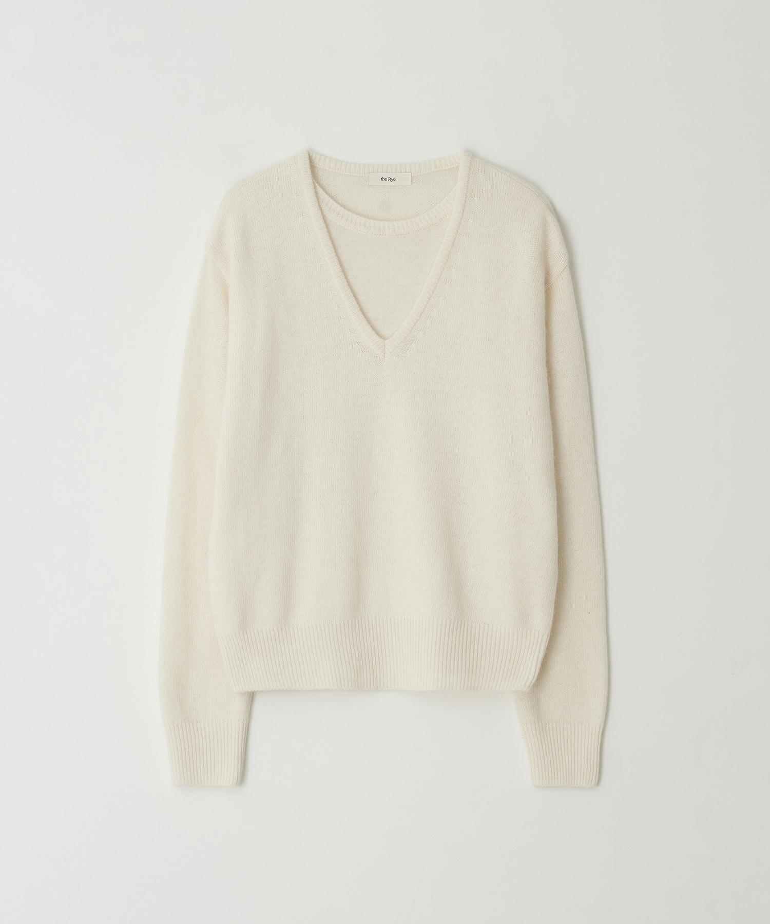 The Rye Layered Knit(Ivory) Ivory/Free