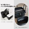 DGAZ Lindy Innentasche, Weich, Luxuriöser Seidensatin, Taschenorganizer, Bag-in-Bag Aufbewahrungstasche mit Multifunktionstaschen, Kompatibel mit Lindy (Schwarz,